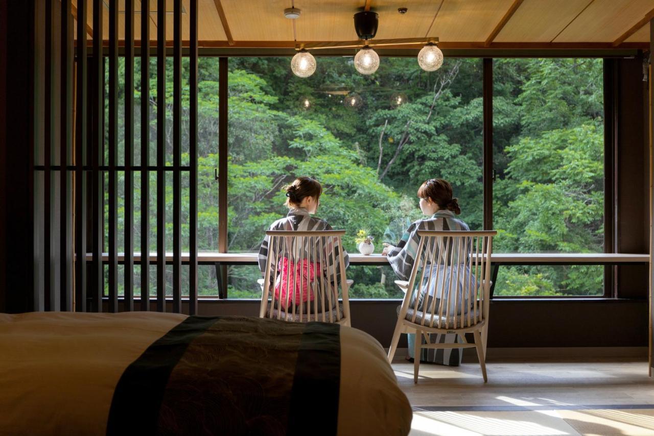 Yamanakaonsen Ohanami Kyubei Каґа Екстер'єр фото
