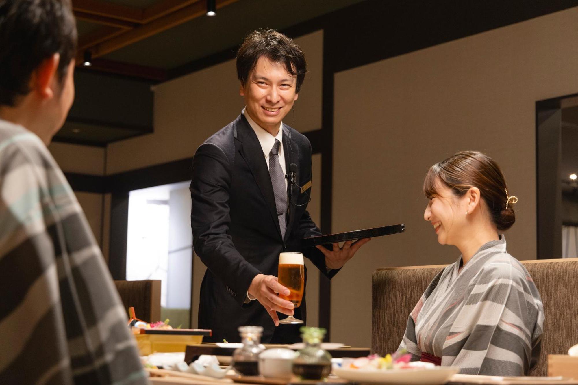 Yamanakaonsen Ohanami Kyubei Каґа Екстер'єр фото