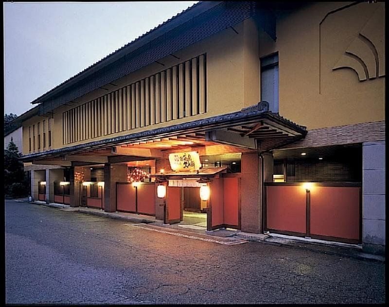 Yamanakaonsen Ohanami Kyubei Каґа Екстер'єр фото